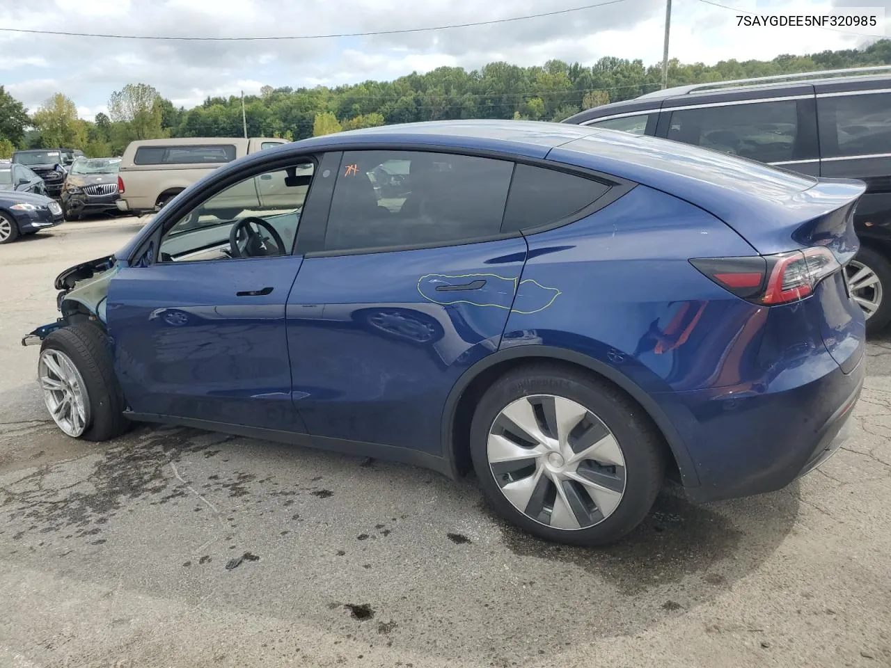 7SAYGDEE5NF320985 2022 Tesla Model Y