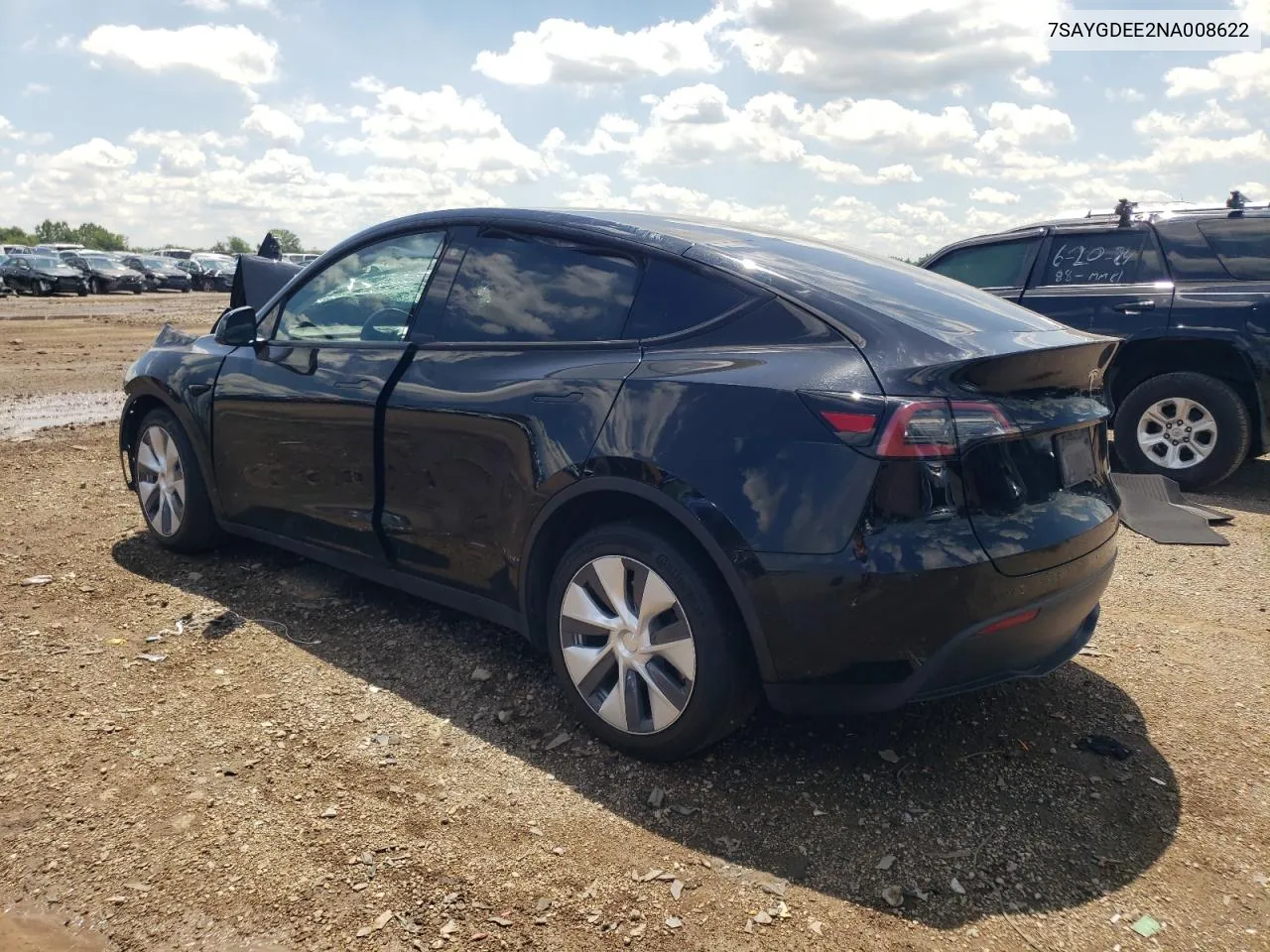 7SAYGDEE2NA008622 2022 Tesla Model Y