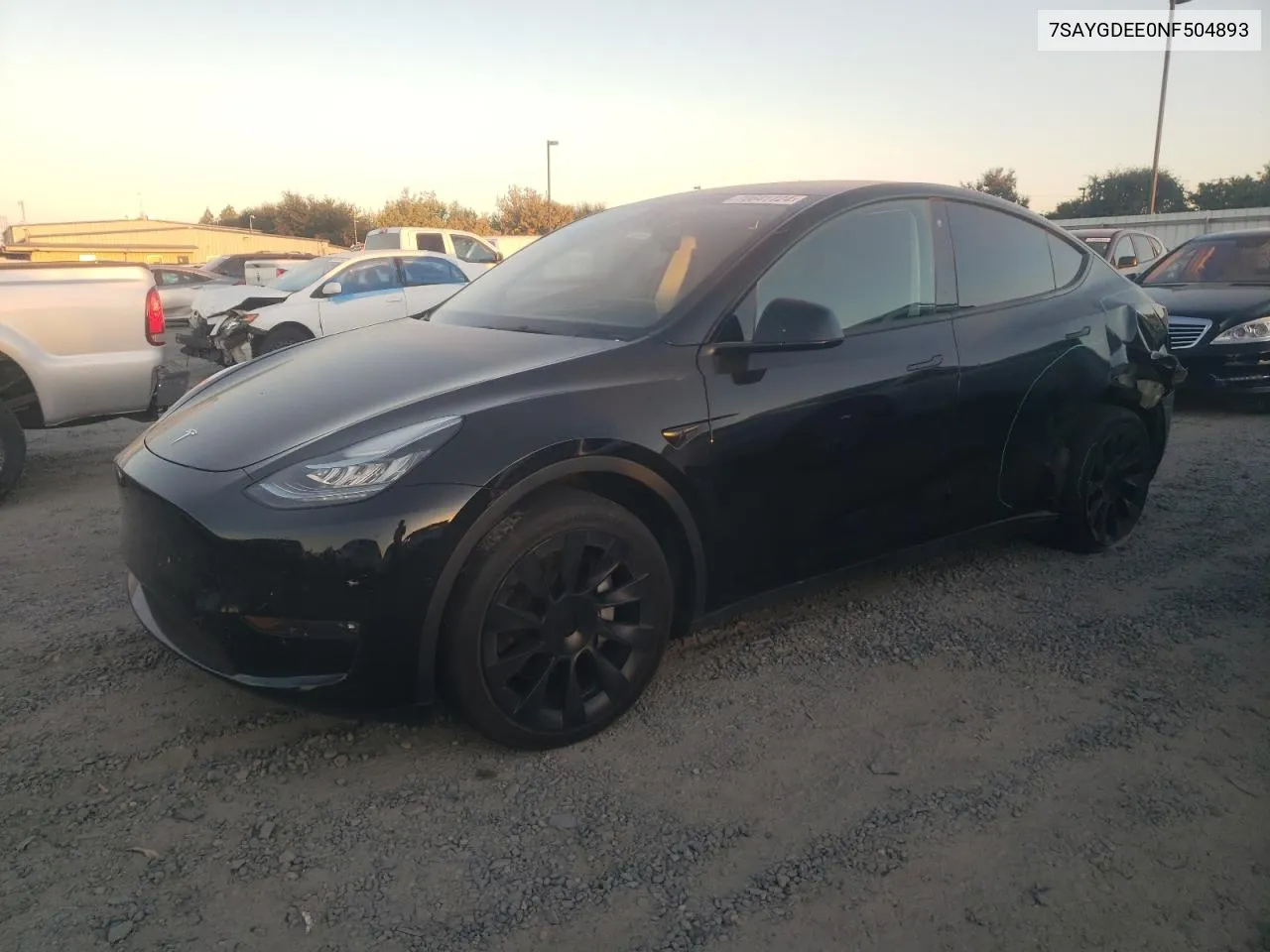 7SAYGDEE0NF504893 2022 Tesla Model Y