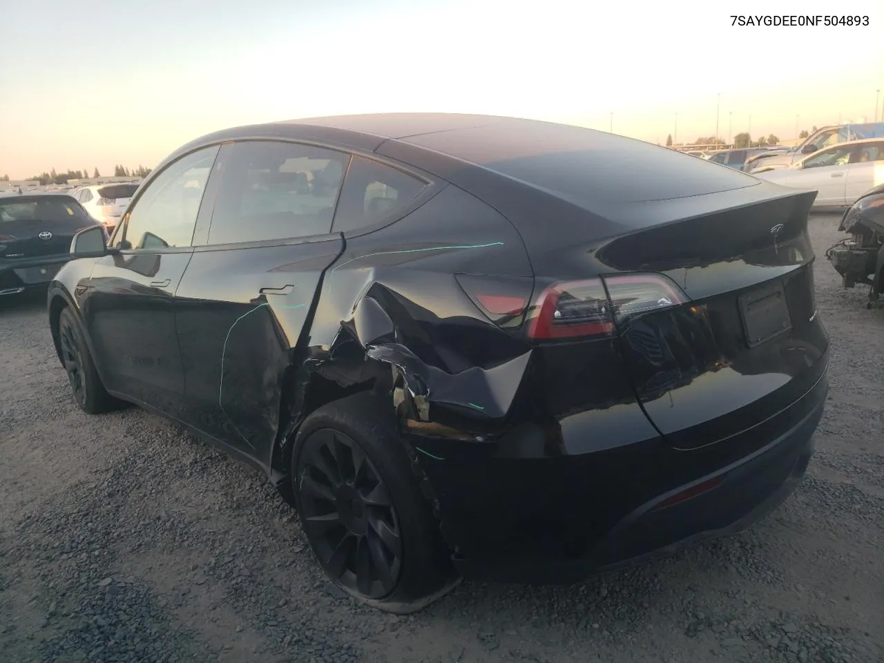 7SAYGDEE0NF504893 2022 Tesla Model Y