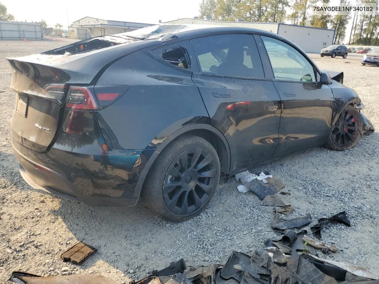 7SAYGDEE1NF340182 2022 Tesla Model Y