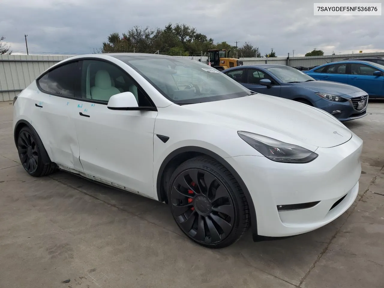 7SAYGDEF5NF536876 2022 Tesla Model Y