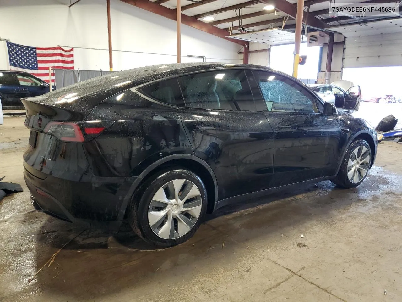 2022 Tesla Model Y VIN: 7SAYGDEE6NF445686 Lot: 70866114