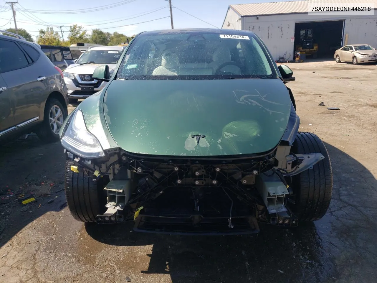 7SAYGDEE0NF446218 2022 Tesla Model Y