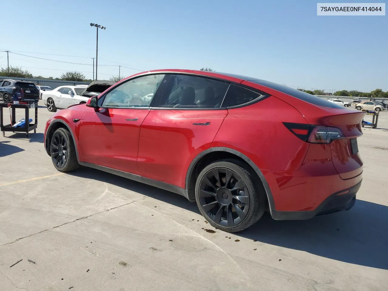 2022 Tesla Model Y VIN: 7SAYGAEE0NF414044 Lot: 71368424