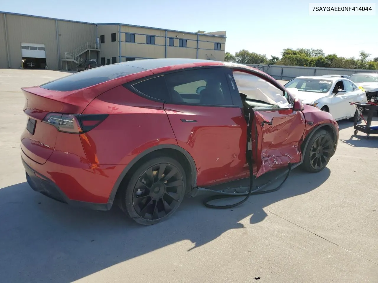 2022 Tesla Model Y VIN: 7SAYGAEE0NF414044 Lot: 71368424