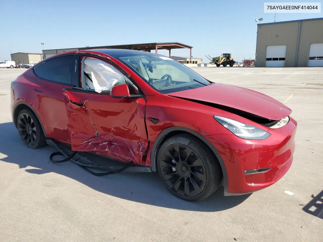 2022 Tesla Model Y VIN: 7SAYGAEE0NF414044 Lot: 71368424