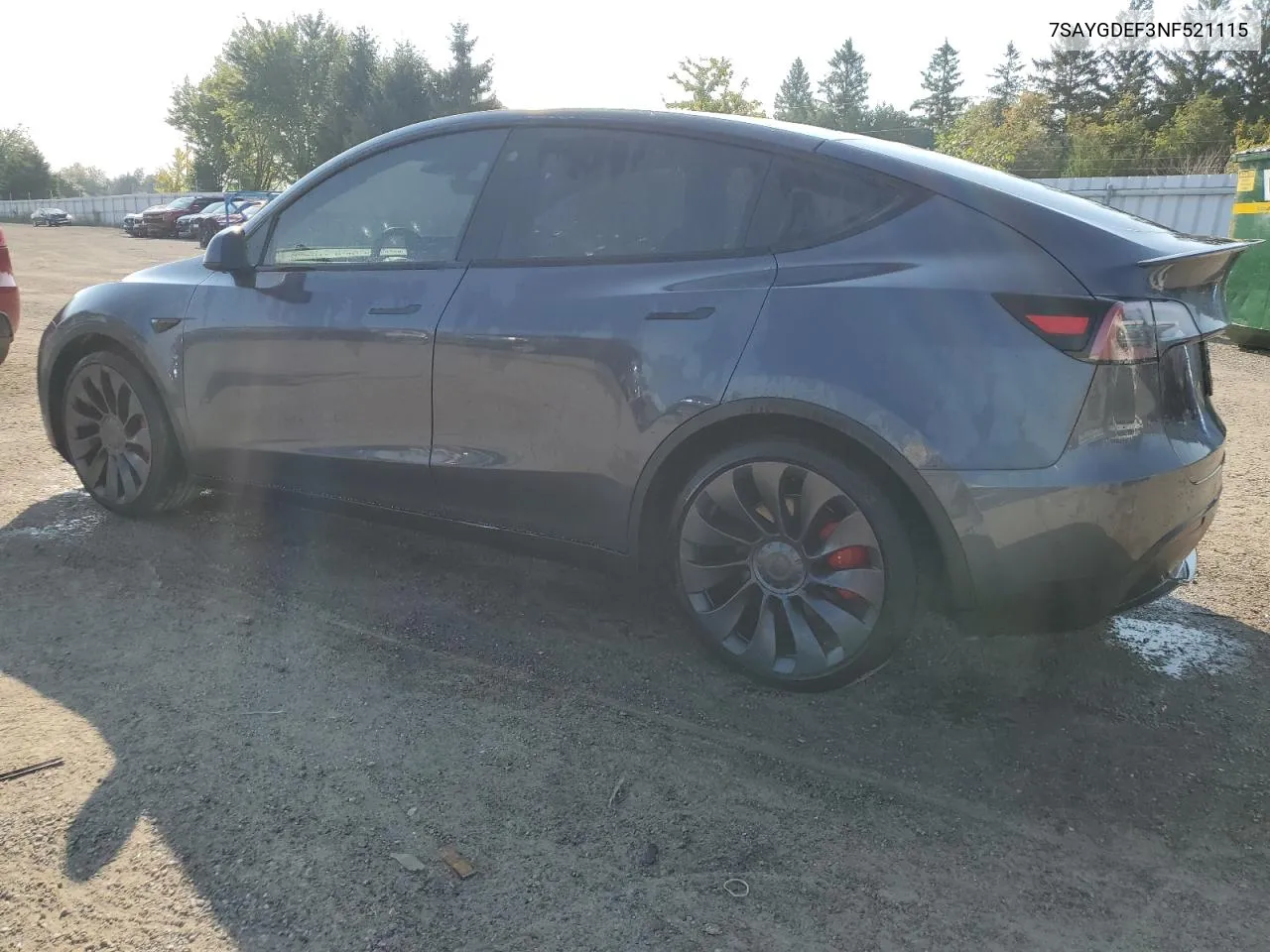 7SAYGDEF3NF521115 2022 Tesla Model Y