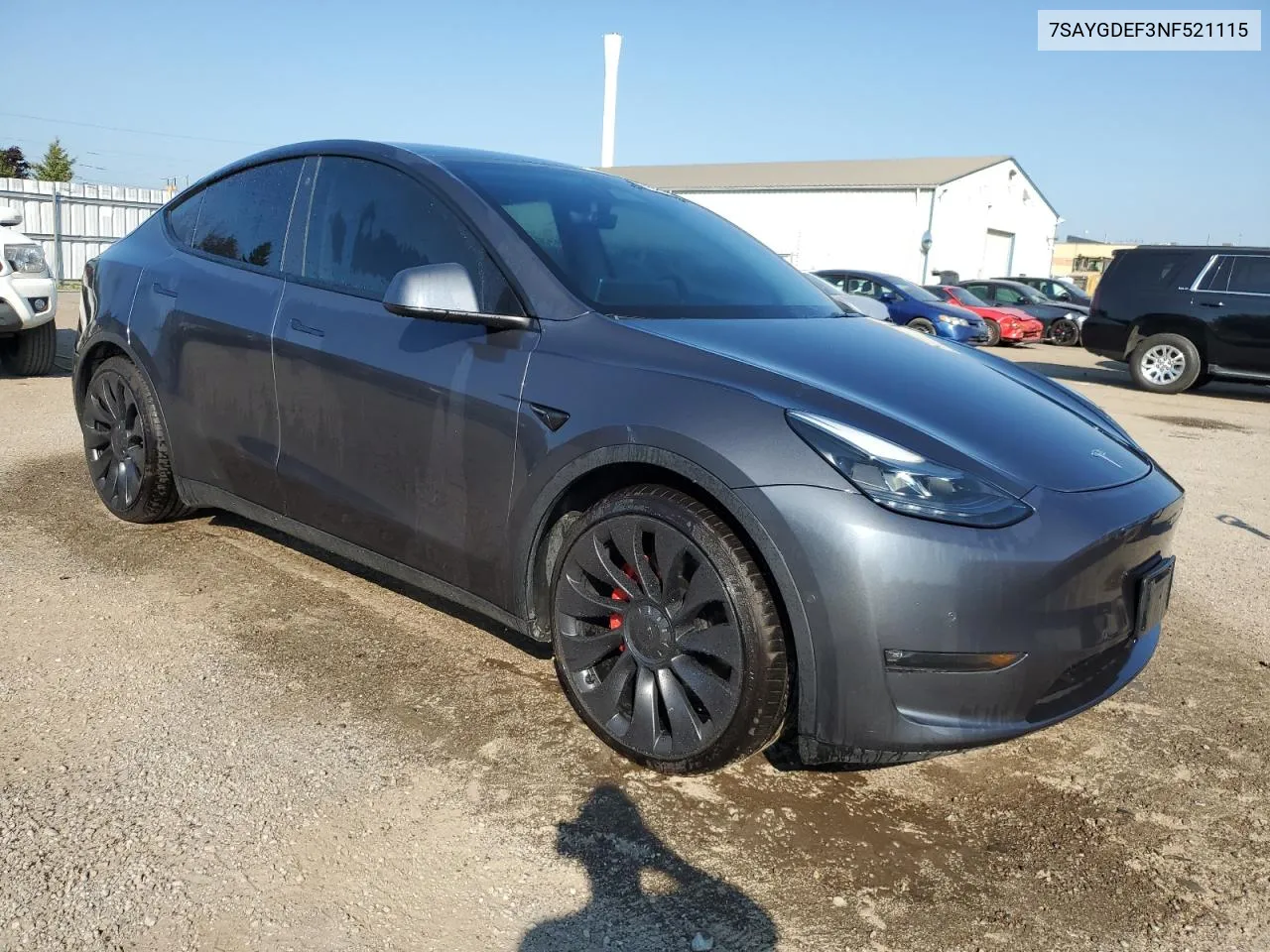 7SAYGDEF3NF521115 2022 Tesla Model Y