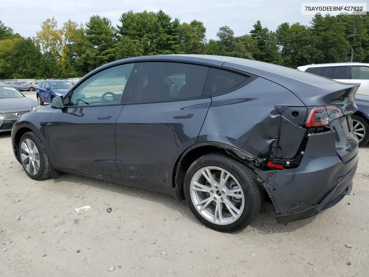 7SAYGDEE8NF427822 2022 Tesla Model Y