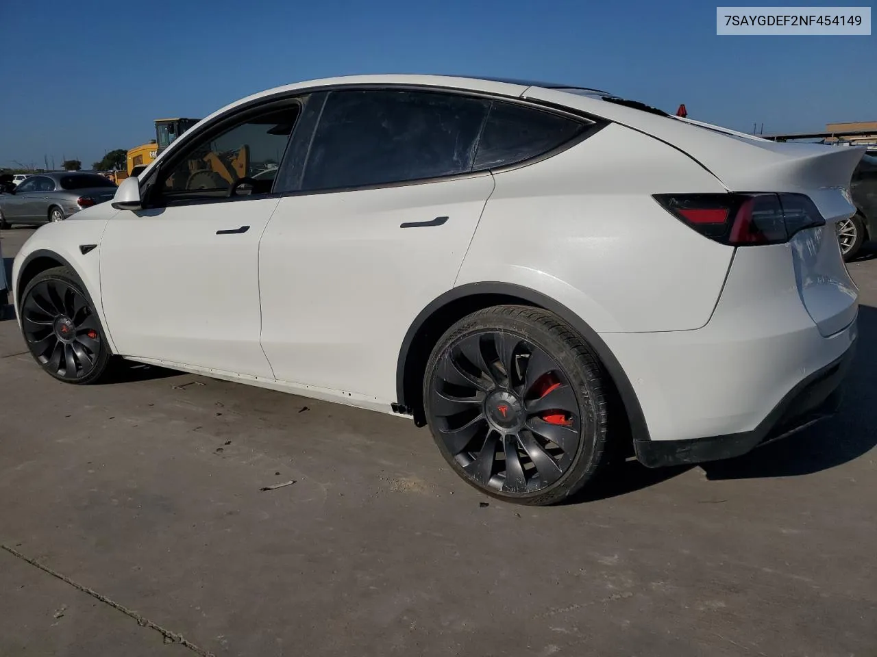 2022 Tesla Model Y VIN: 7SAYGDEF2NF454149 Lot: 71757774