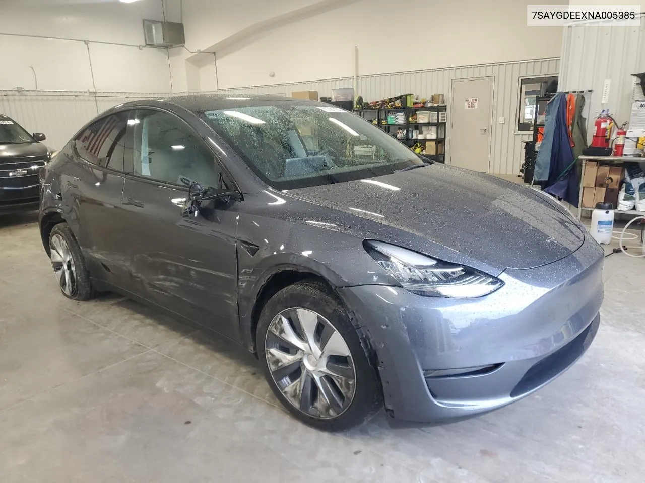 2022 Tesla Model Y VIN: 7SAYGDEEXNA005385 Lot: 71791734