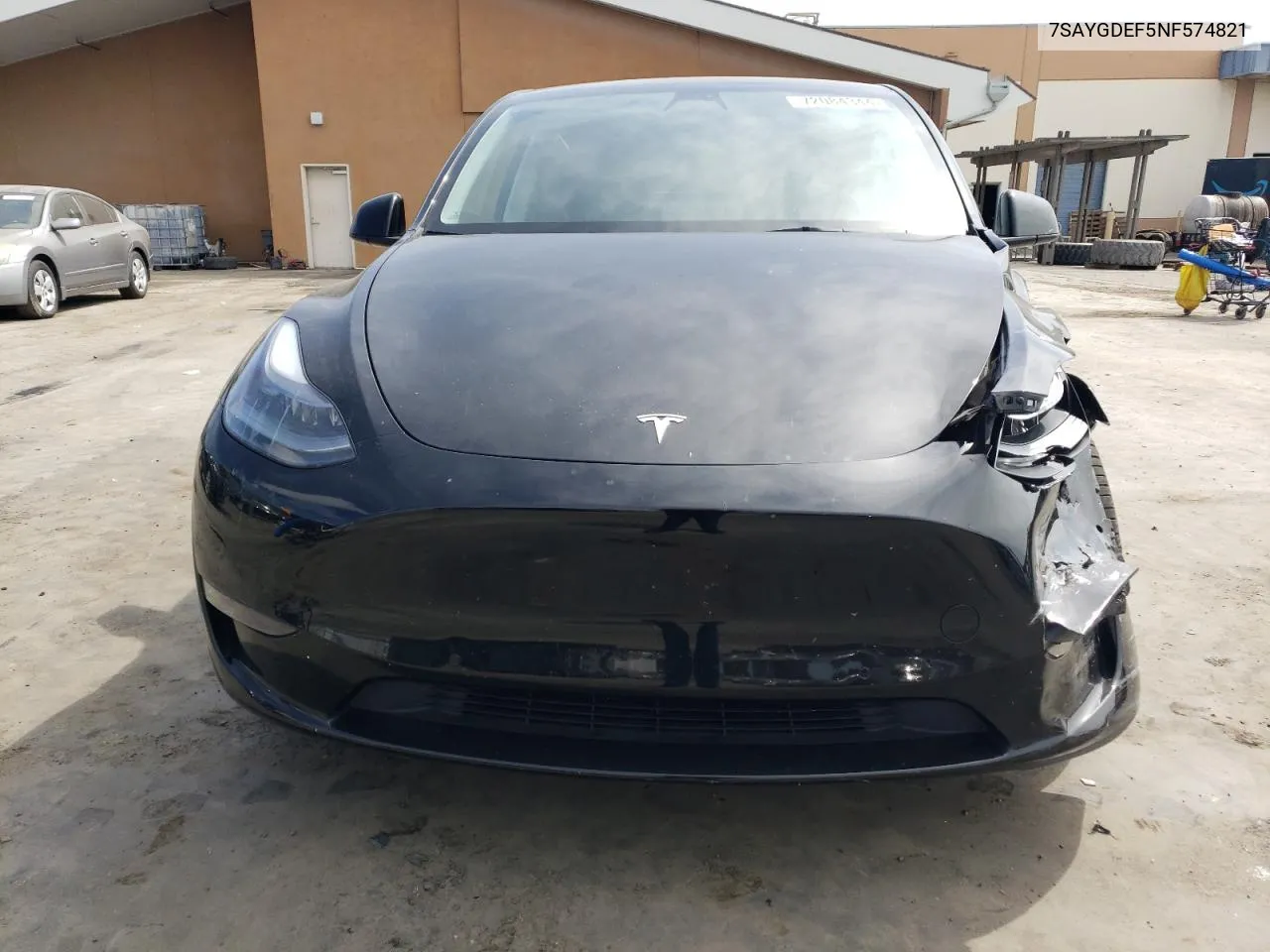 2022 Tesla Model Y VIN: 7SAYGDEF5NF574821 Lot: 72084344