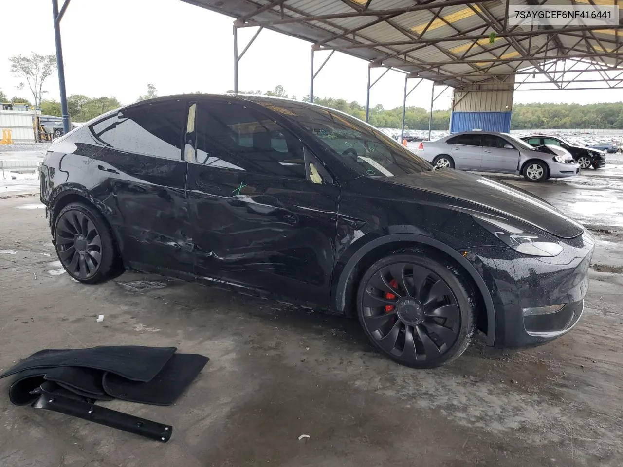 7SAYGDEF6NF416441 2022 Tesla Model Y