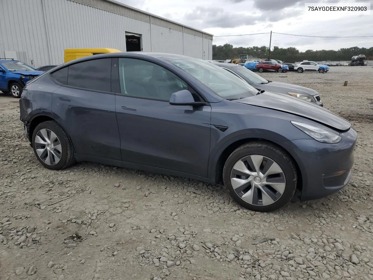 2022 Tesla Model Y VIN: 7SAYGDEEXNF320903 Lot: 72408964