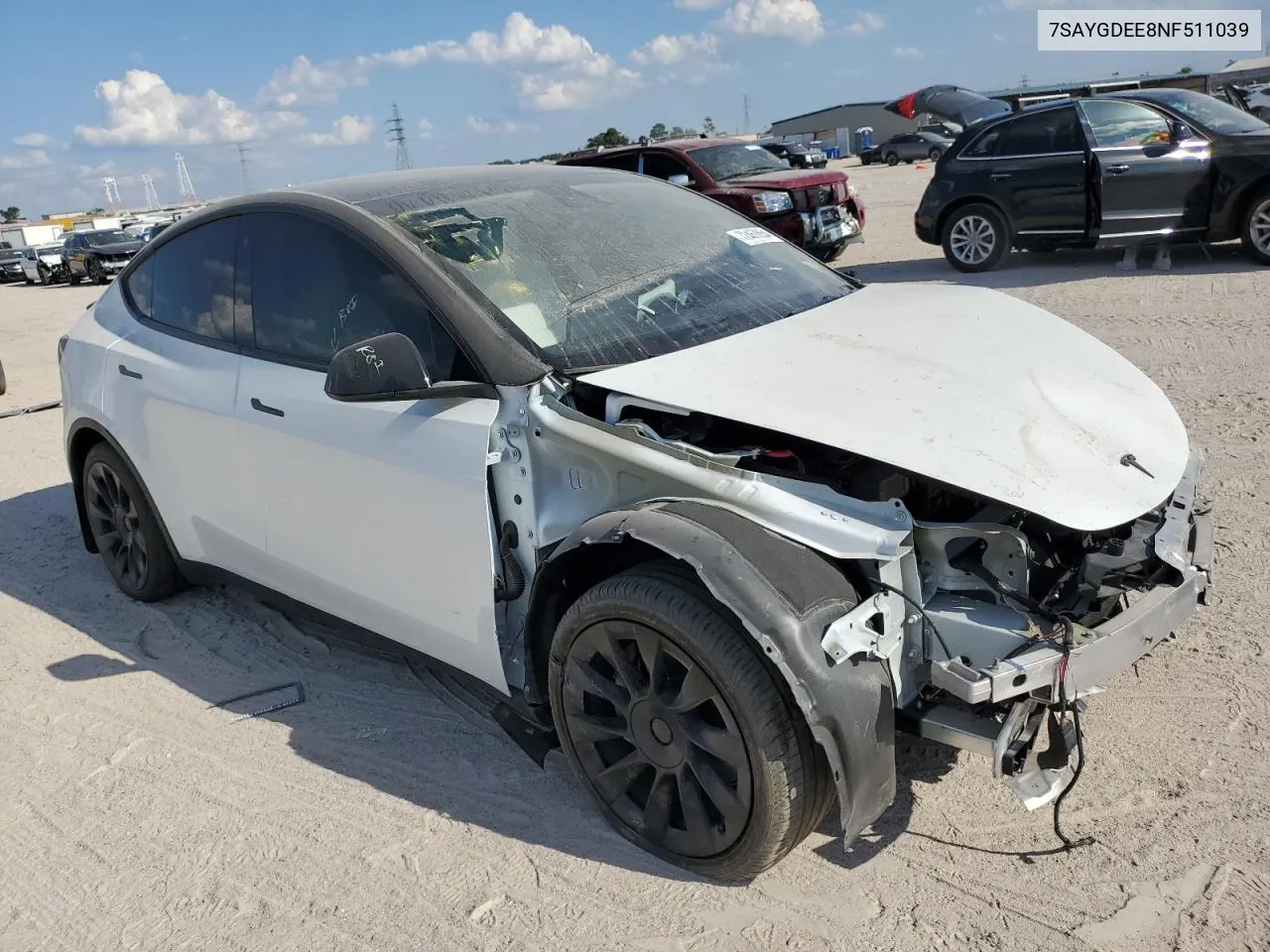 7SAYGDEE8NF511039 2022 Tesla Model Y