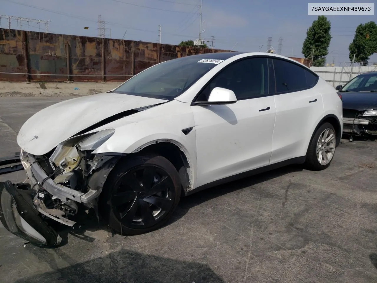 7SAYGAEEXNF489673 2022 Tesla Model Y