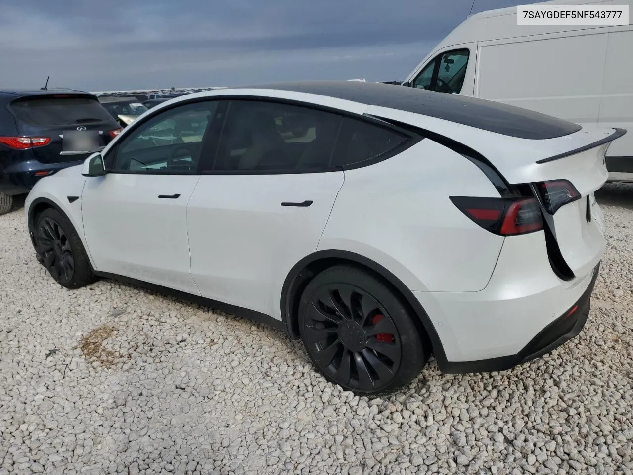 7SAYGDEF5NF543777 2022 Tesla Model Y