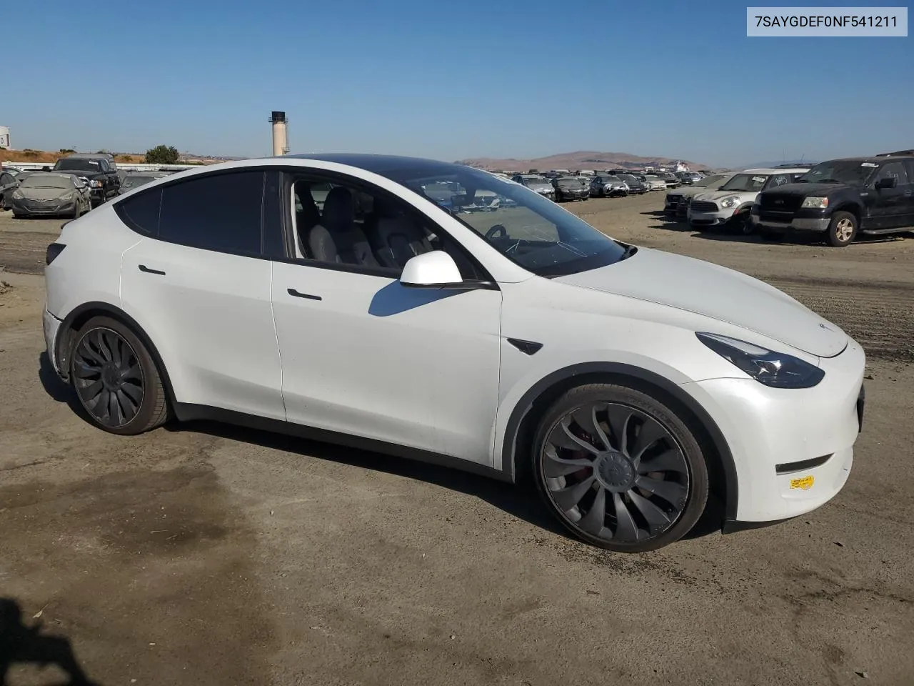 7SAYGDEF0NF541211 2022 Tesla Model Y