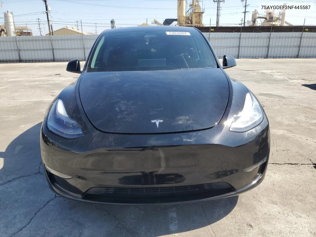 7SAYGDEF3NF445587 2022 Tesla Model Y