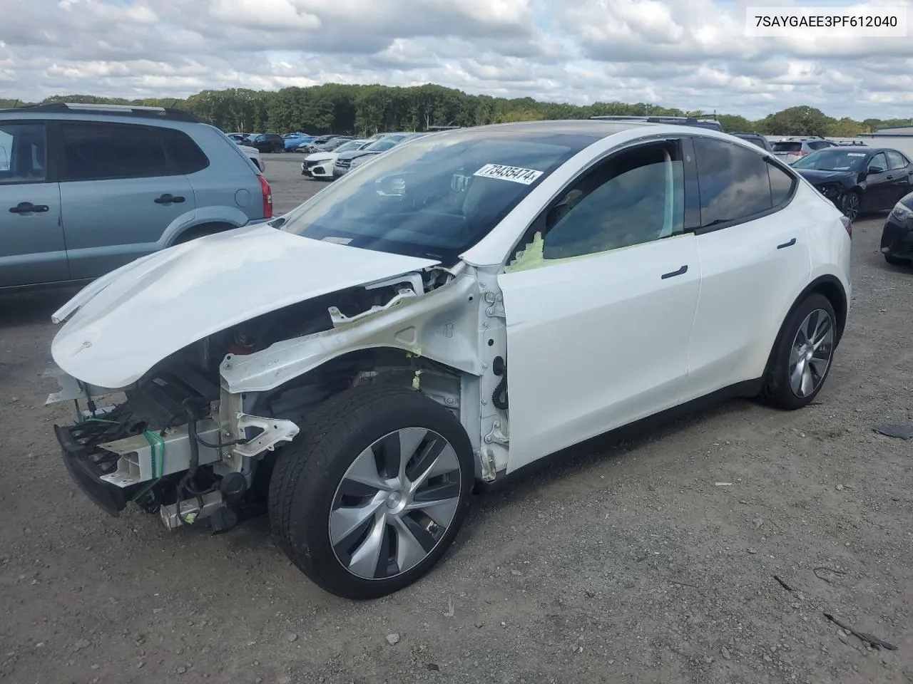 7SAYGAEE3PF612040 2022 Tesla Model Y