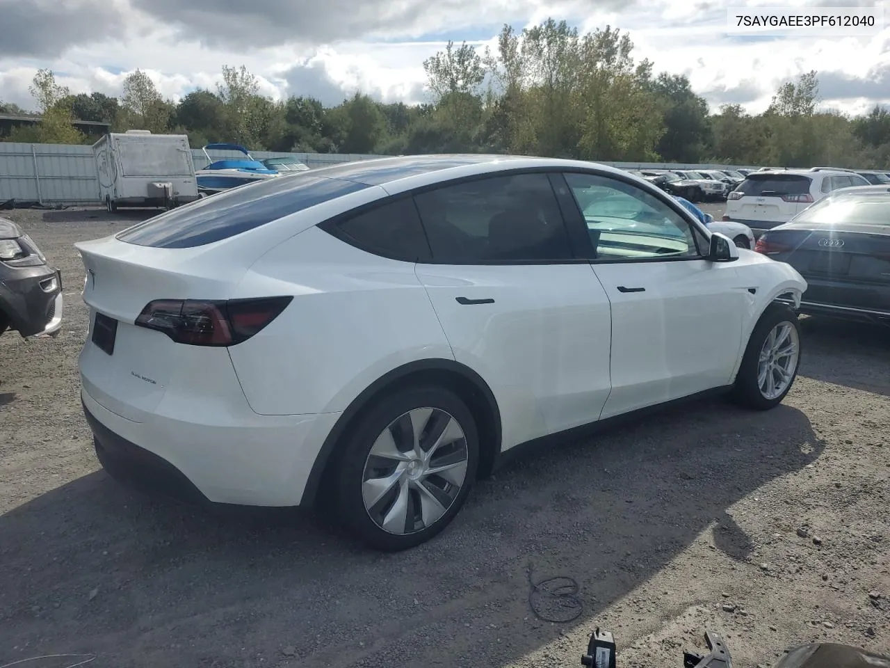 2022 Tesla Model Y VIN: 7SAYGAEE3PF612040 Lot: 73435474