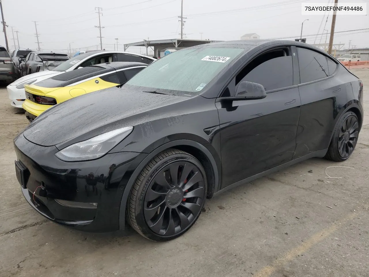 7SAYGDEF0NF494486 2022 Tesla Model Y