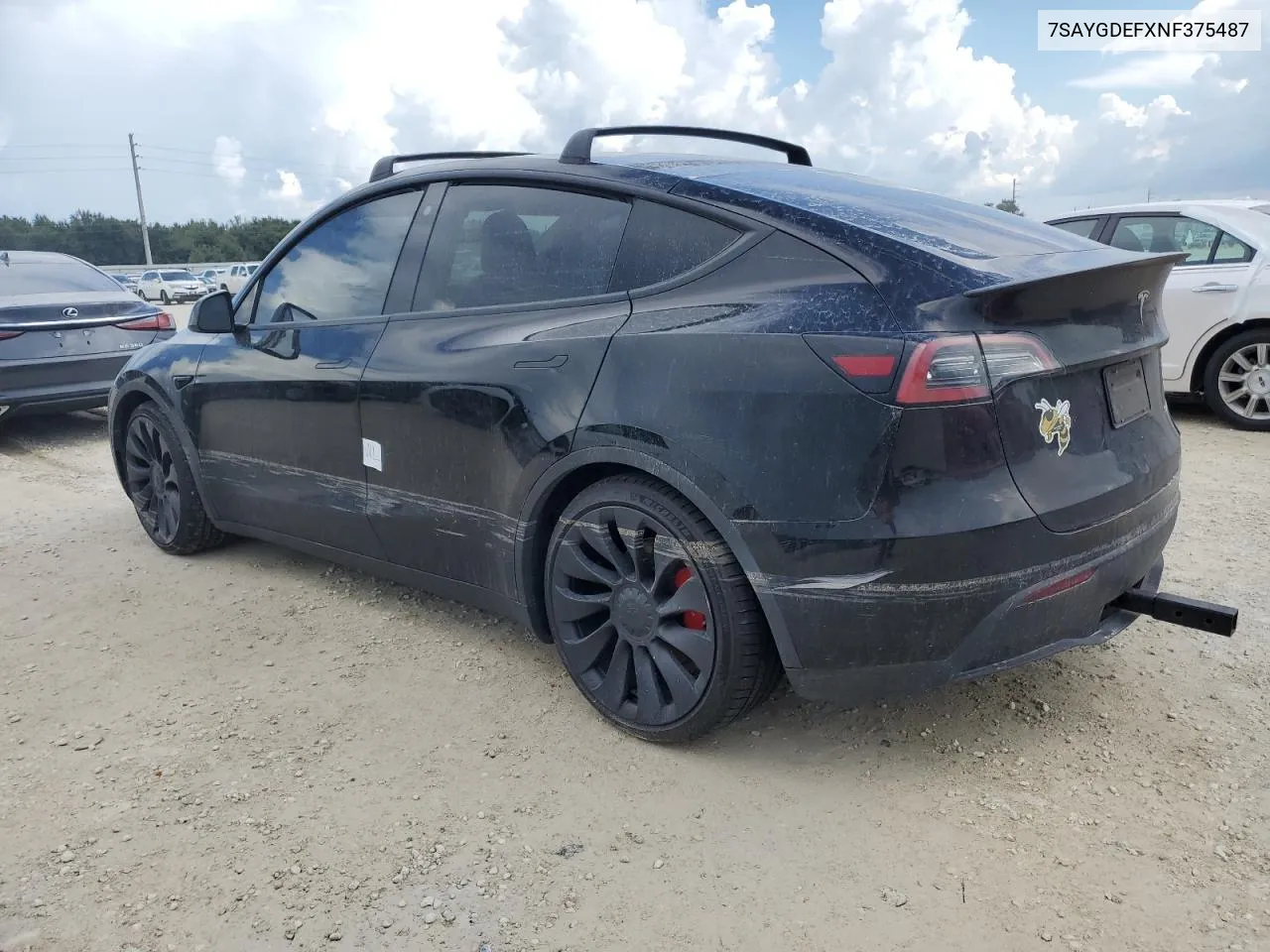 7SAYGDEFXNF375487 2022 Tesla Model Y