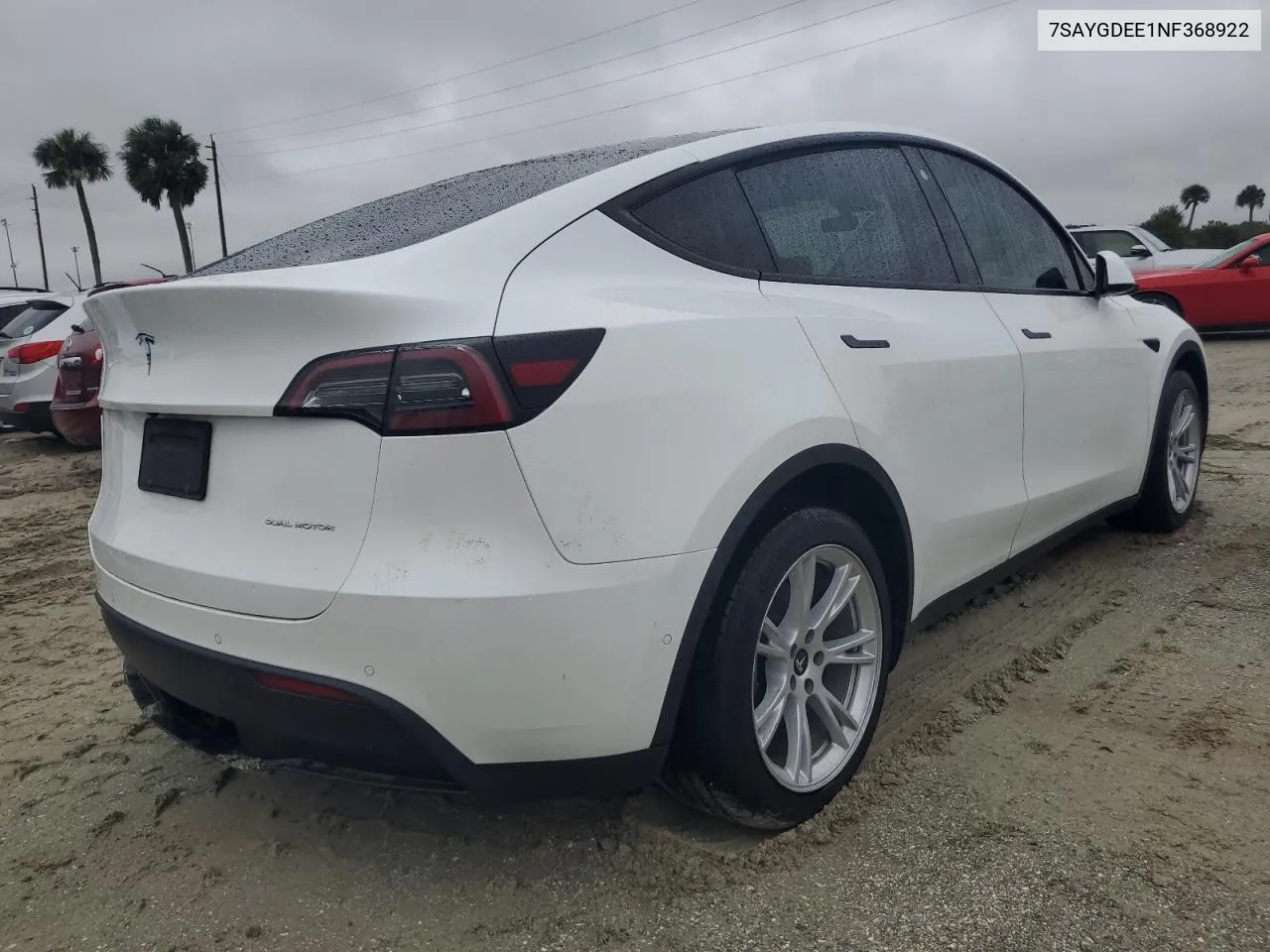 2022 Tesla Model Y VIN: 7SAYGDEE1NF368922 Lot: 74558774