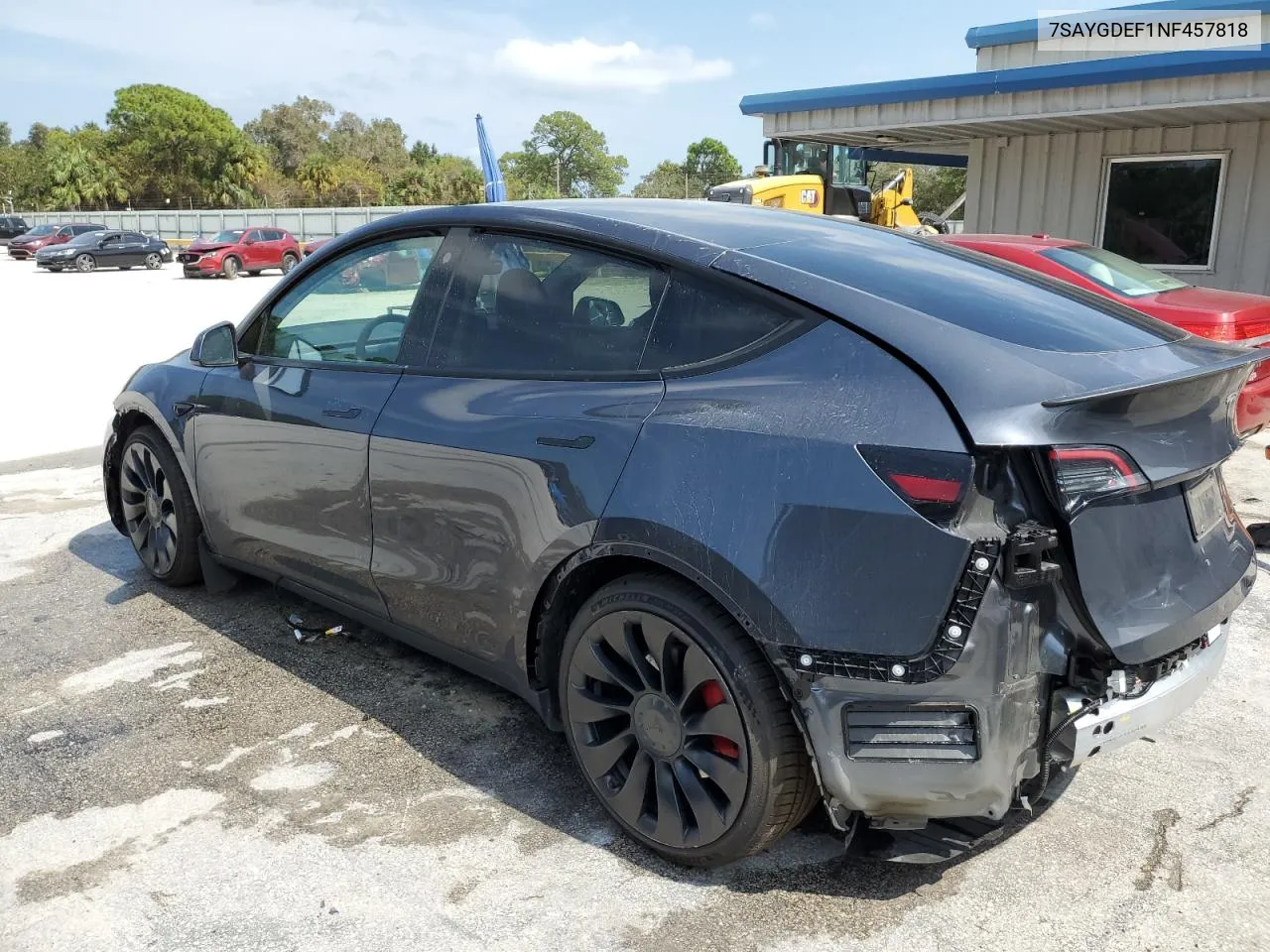 2022 Tesla Model Y VIN: 7SAYGDEF1NF457818 Lot: 74562494