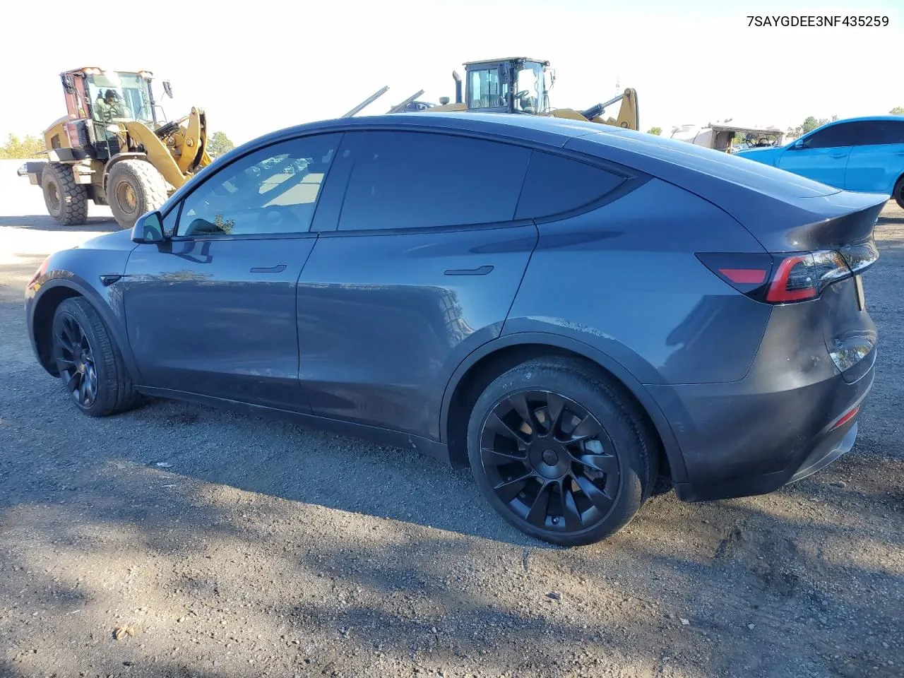 2022 Tesla Model Y VIN: 7SAYGDEE3NF435259 Lot: 74940134