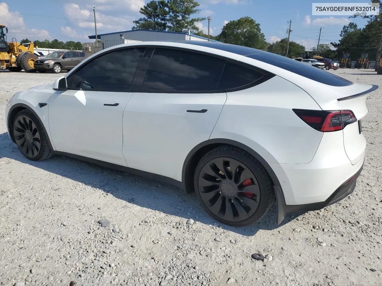 7SAYGDEF8NF532014 2022 Tesla Model Y