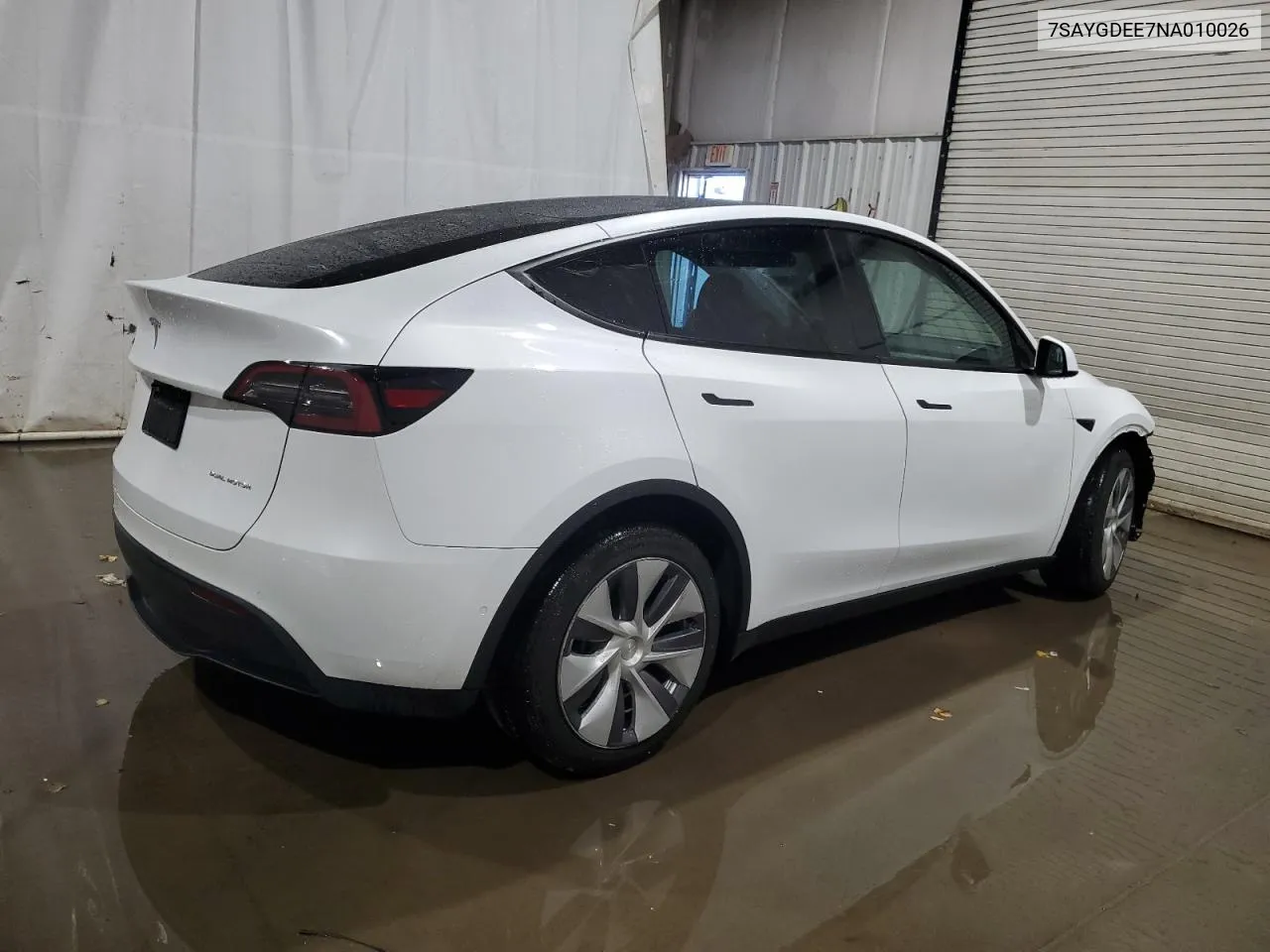 2022 Tesla Model Y VIN: 7SAYGDEE7NA010026 Lot: 78896974