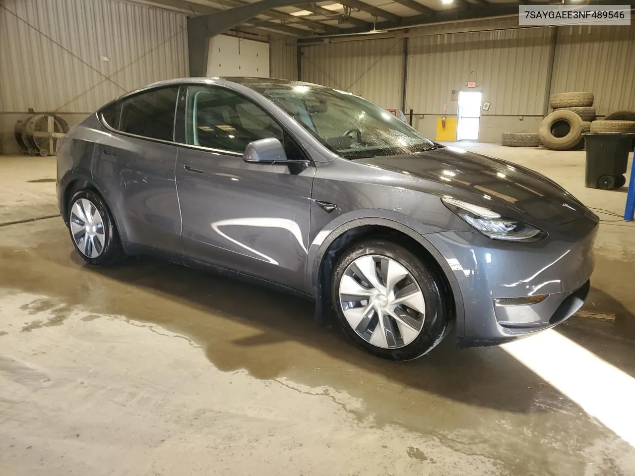 2022 Tesla Model Y VIN: 7SAYGAEE3NF489546 Lot: 79932234