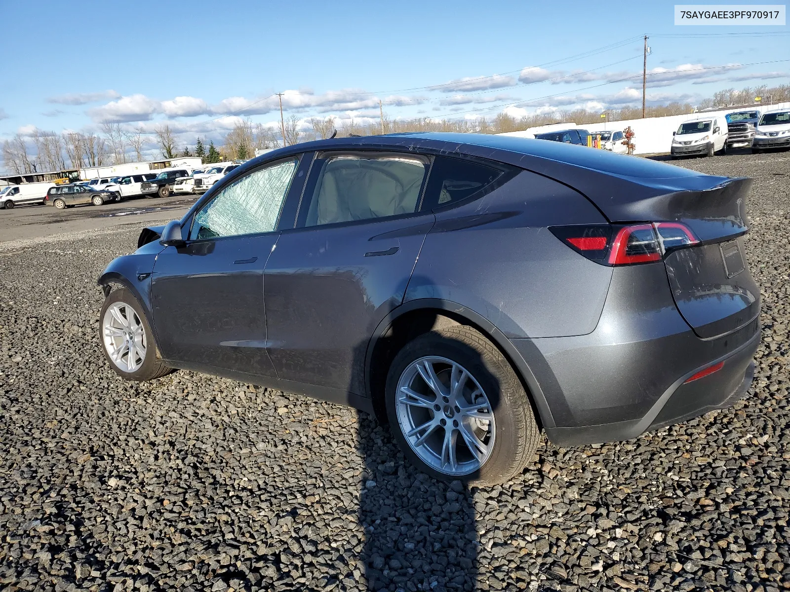 2023 Tesla Model Y VIN: 7SAYGAEE3PF970917 Lot: 45173824