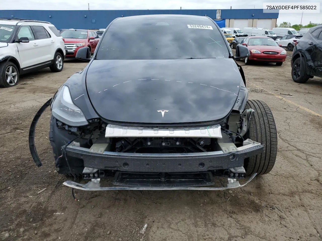 7SAYGDEF4PF585022 2023 Tesla Model Y