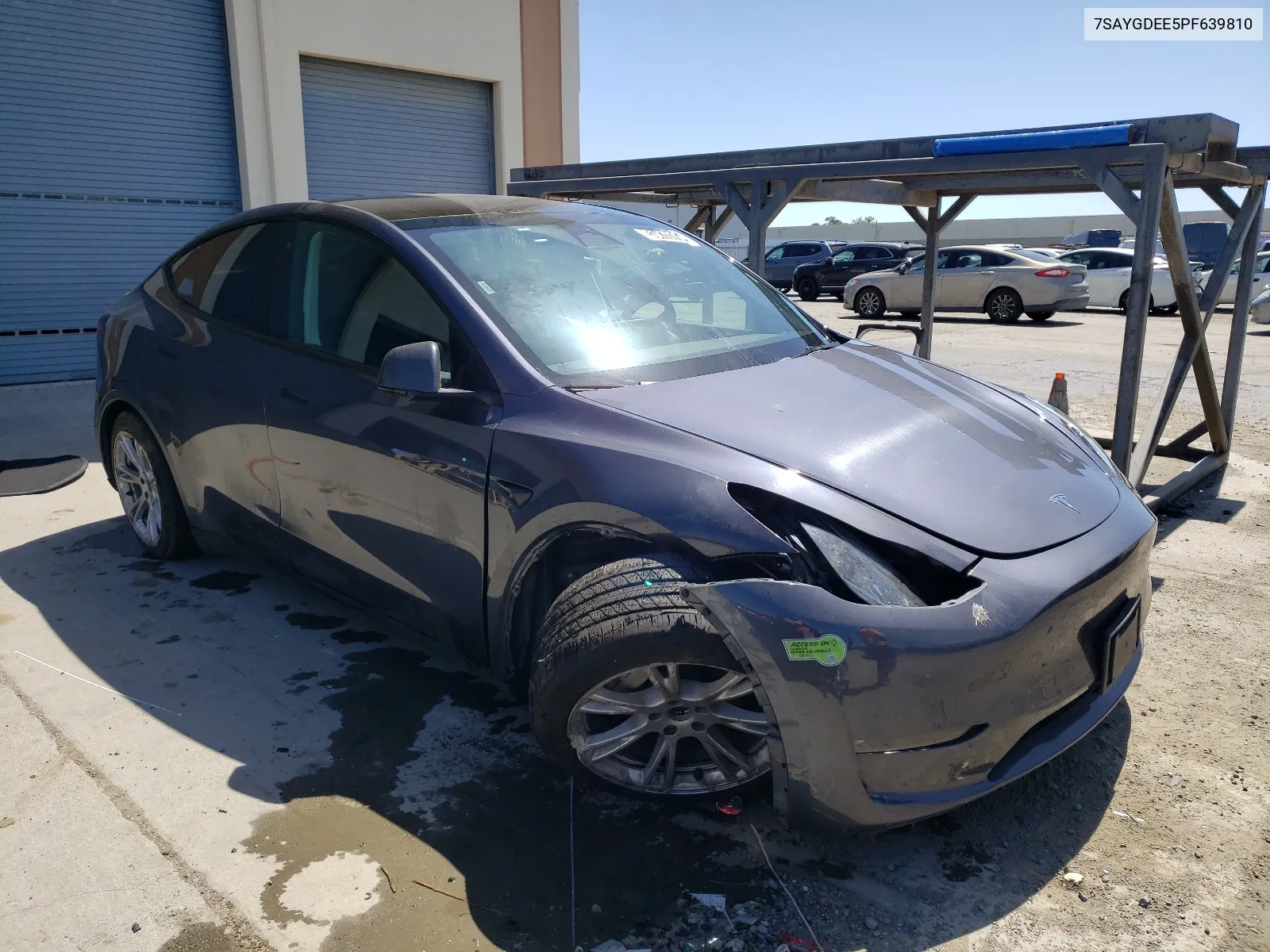 2023 Tesla Model Y VIN: 7SAYGDEE5PF639810 Lot: 53478764