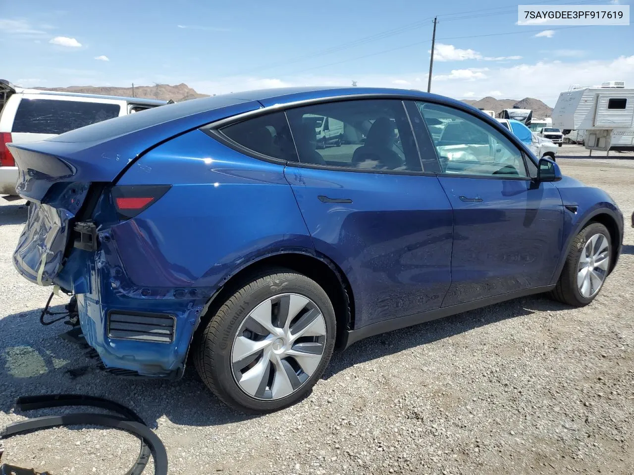 7SAYGDEE3PF917619 2023 Tesla Model Y