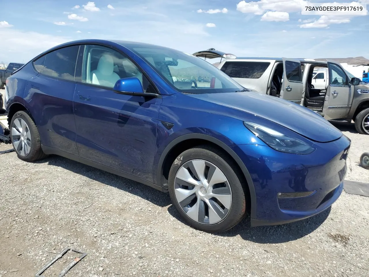 2023 Tesla Model Y VIN: 7SAYGDEE3PF917619 Lot: 54816604