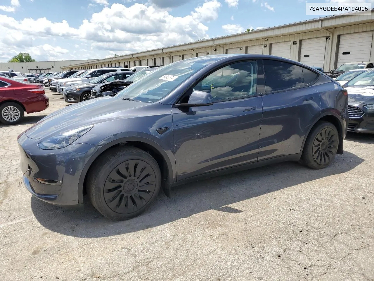 2023 Tesla Model Y VIN: 7SAYGDEE4PA194005 Lot: 54945374