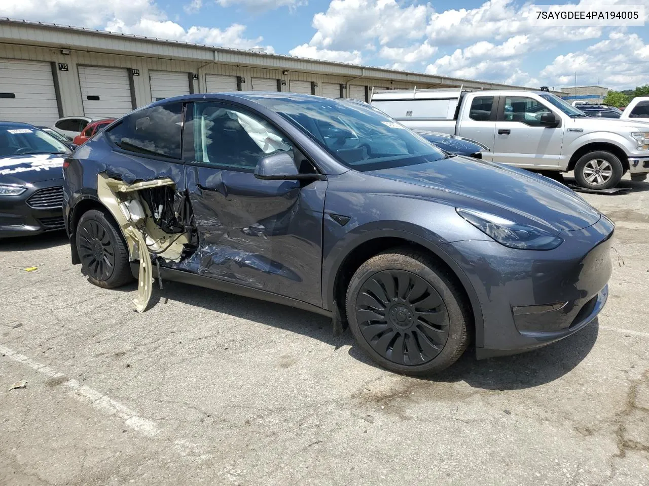 2023 Tesla Model Y VIN: 7SAYGDEE4PA194005 Lot: 54945374