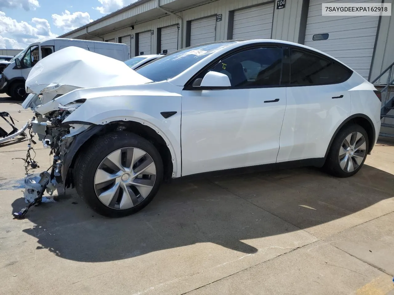 2023 Tesla Model Y VIN: 7SAYGDEEXPA162918 Lot: 55672694