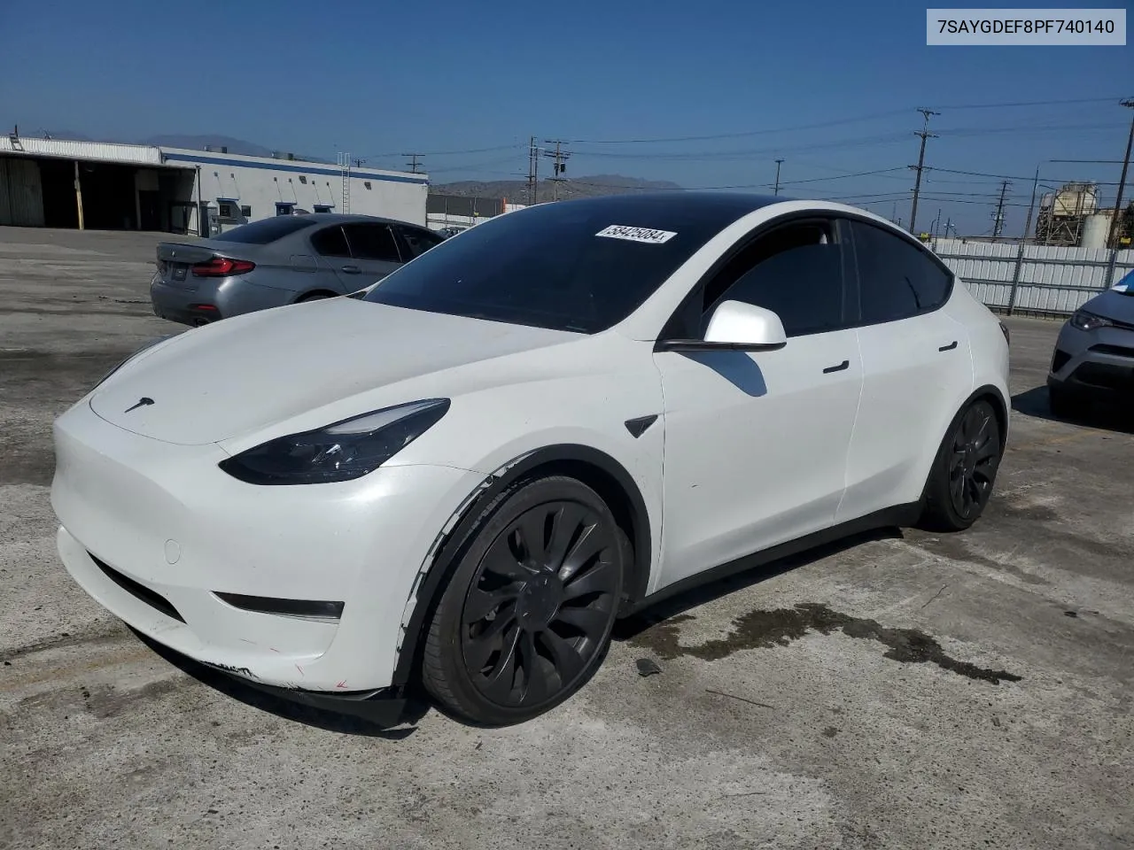 7SAYGDEF8PF740140 2023 Tesla Model Y