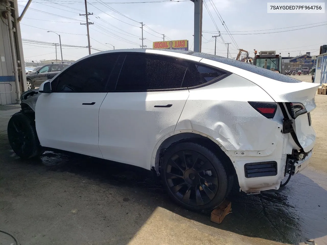 2023 Tesla Model Y VIN: 7SAYGDED7PF964756 Lot: 58466194