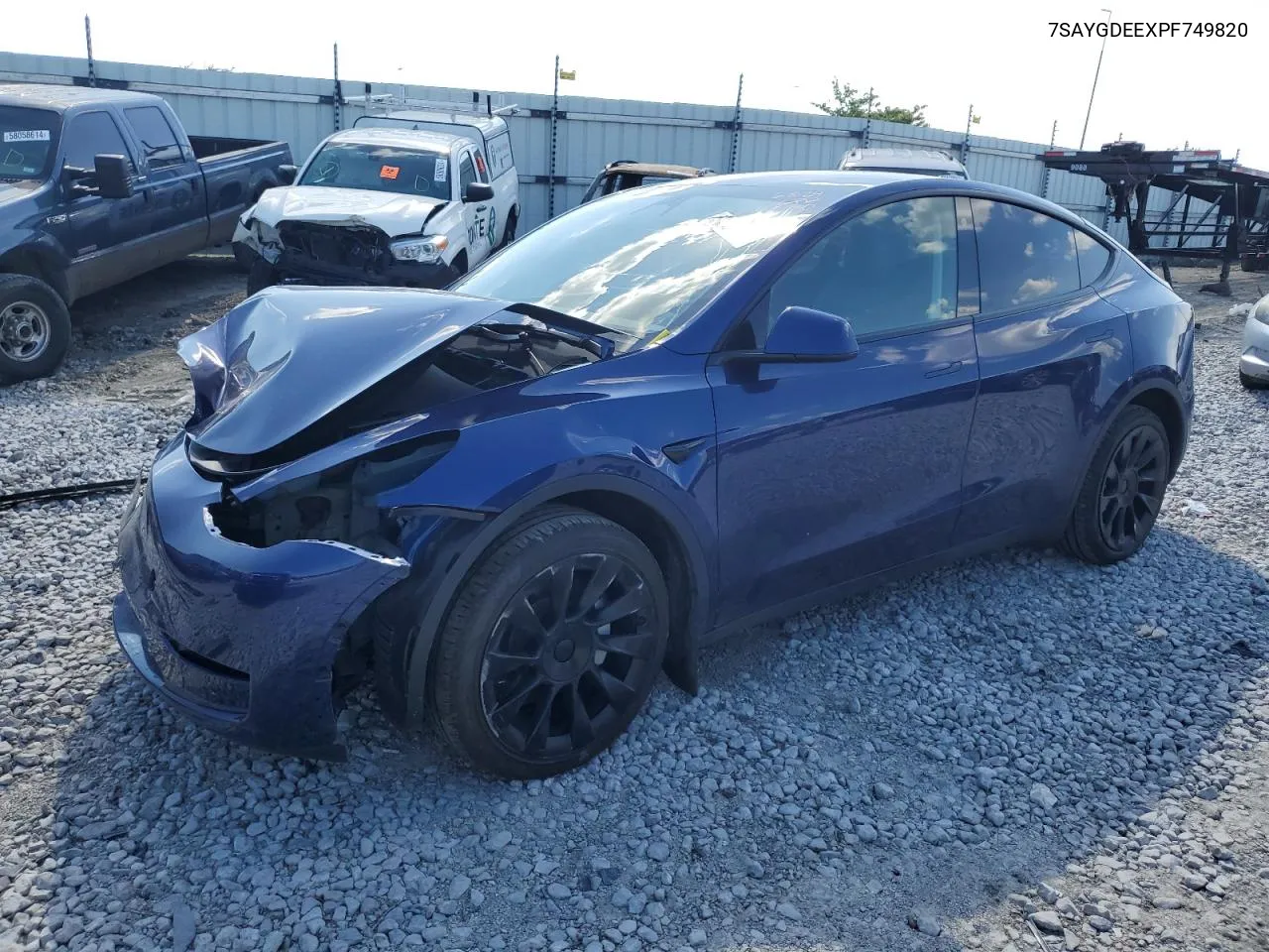 7SAYGDEEXPF749820 2023 Tesla Model Y