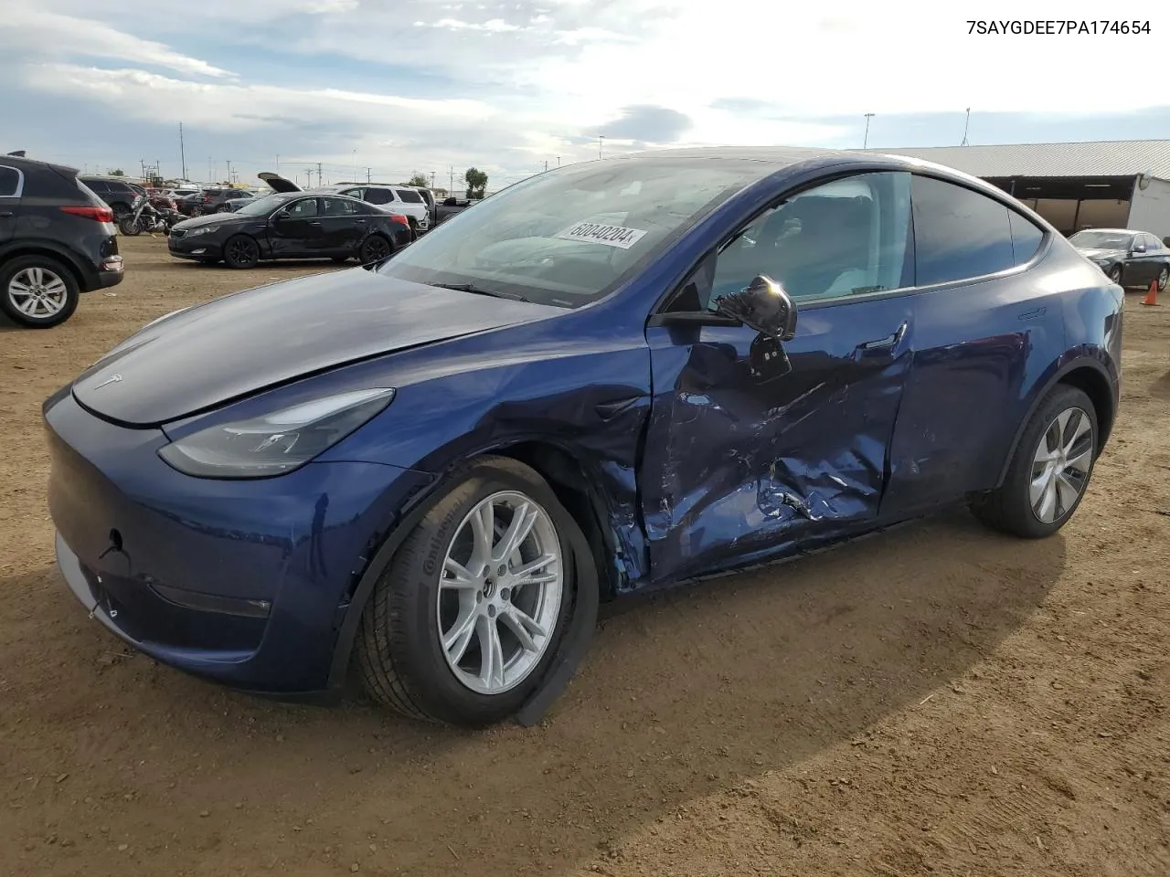 7SAYGDEE7PA174654 2023 Tesla Model Y