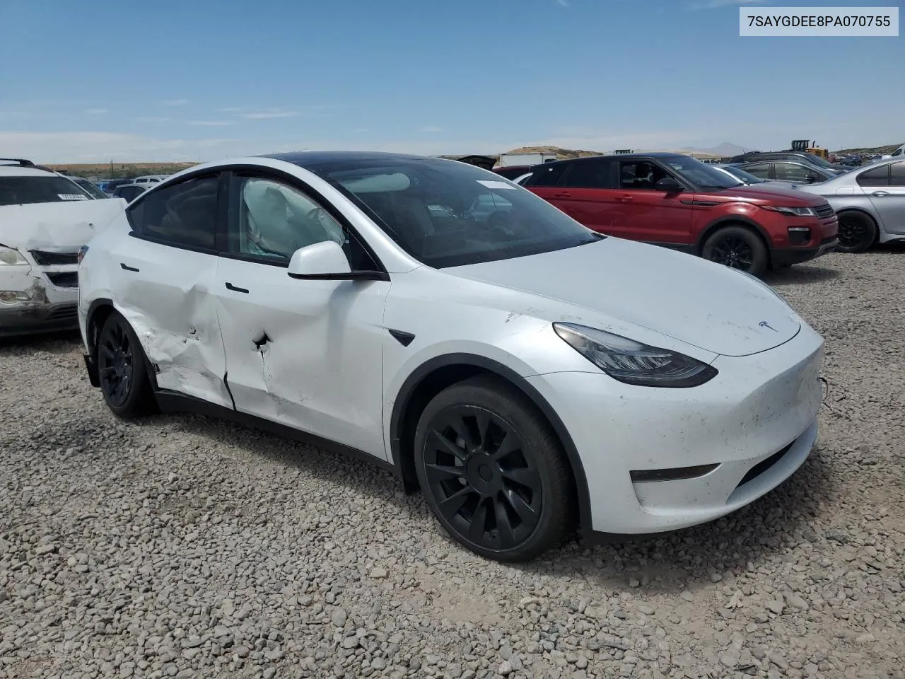 2023 Tesla Model Y VIN: 7SAYGDEE8PA070755 Lot: 60646464