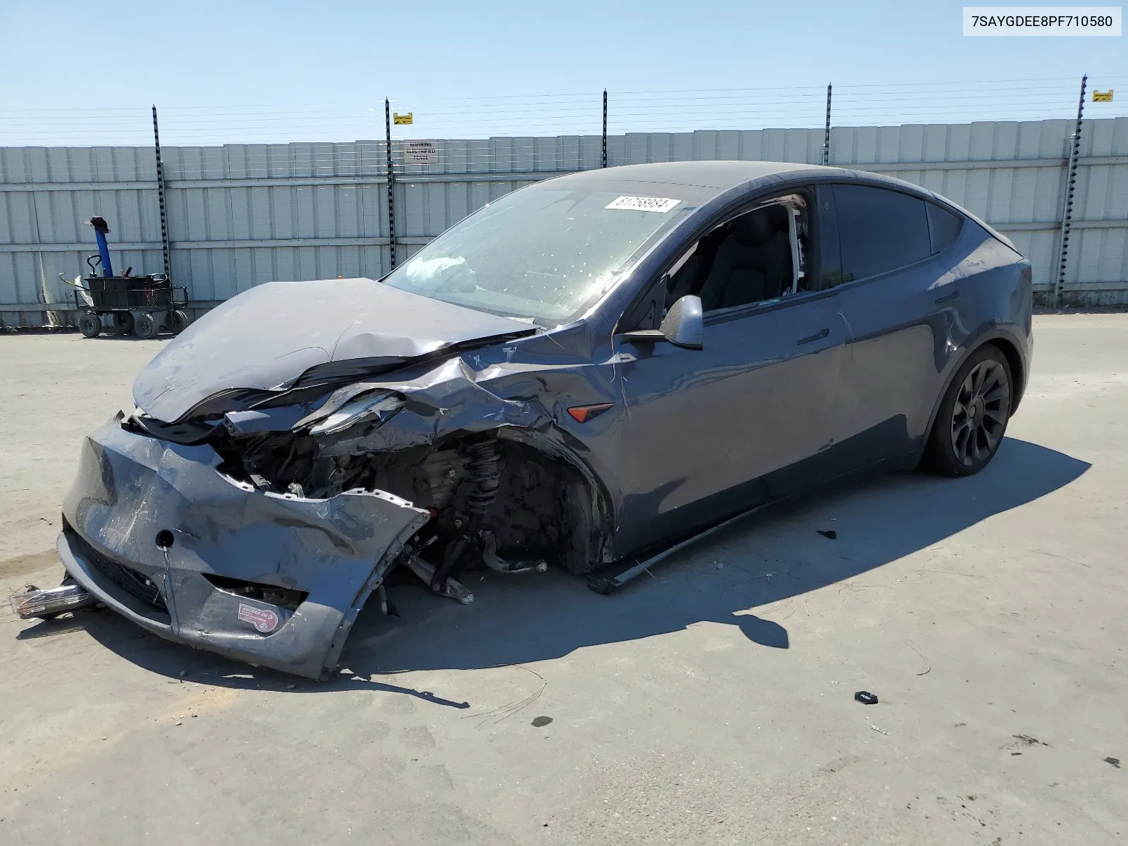 7SAYGDEE8PF710580 2023 Tesla Model Y