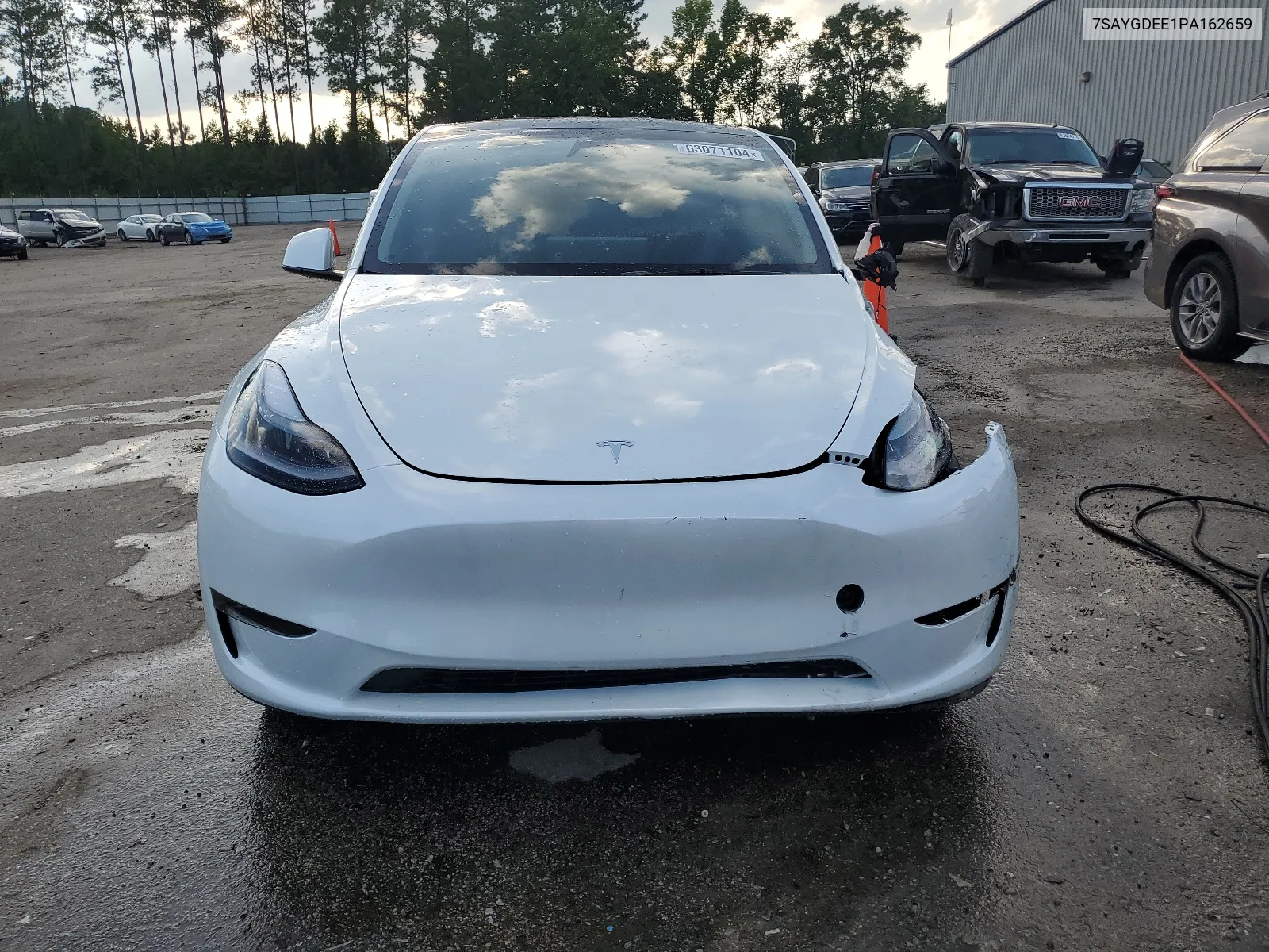 2023 Tesla Model Y VIN: 7SAYGDEE1PA162659 Lot: 63071104