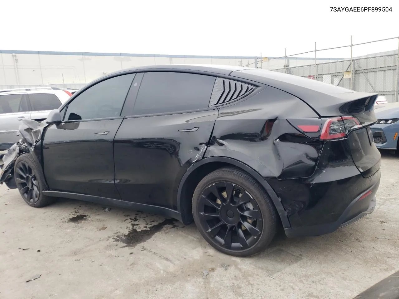 2023 Tesla Model Y VIN: 7SAYGAEE6PF899504 Lot: 63104814